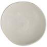 Dahlia Studios Adelaide 7" White and Gold Ceramic Round Fruit Bowl in scene