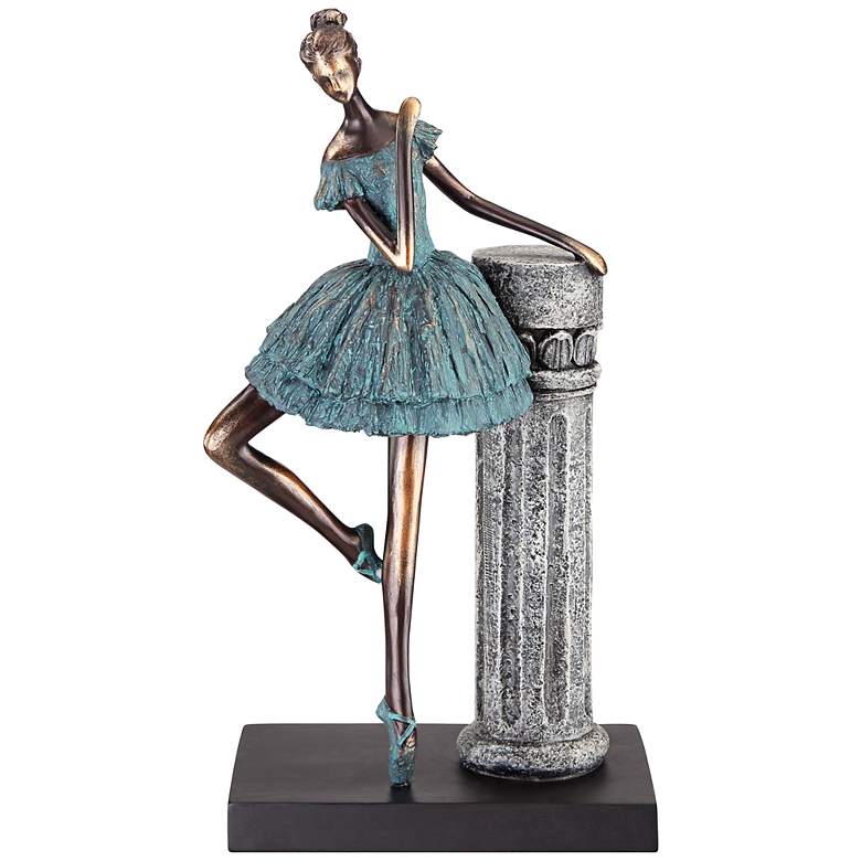 Image 1 Dahlia Studios Elegant Ballerina 12 3/4 inch High Sculpture