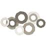 Thumbnail2 of Dahlia Studios Parade 40" Wide Gray White Taupe Ridge-Circle Wall Art
