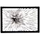 Dahlia Studios Twisted Sunburst 60" Wide Metal Wall Art