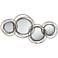 Dahlia Studios Waverly 40 1/4" Wide Pewter Wire Metal Mirror Wall Art
