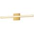 Dainolite Arandel 23 3/4" Wide Aged Brass LED Bath Bar