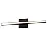 1_Dainolite Arandel 23 3/4" Wide Matte Black Modern LED Bath Light Bar