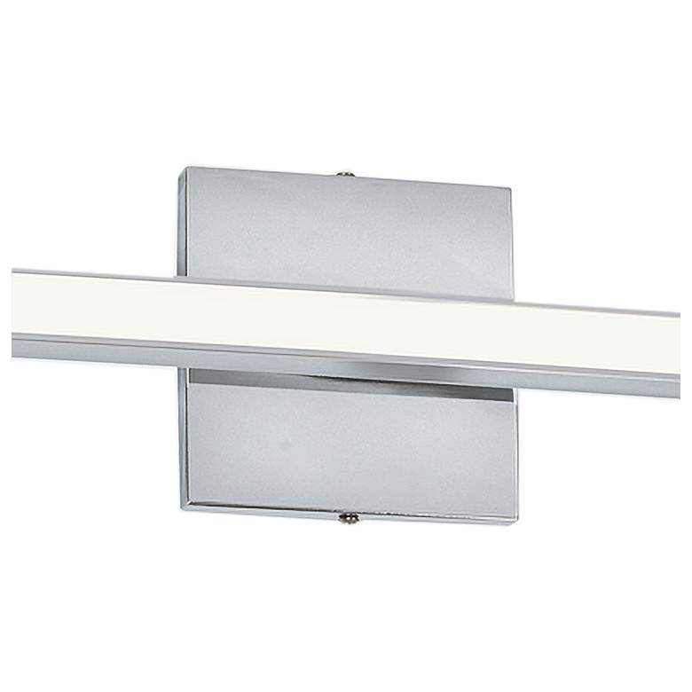Image 2 Dainolite Arandel 23 3/4" Wide Polished Chrome LED Bath Bar more views