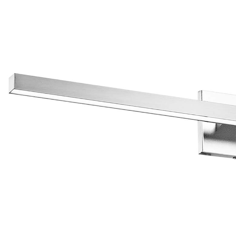 Image 2 Dainolite Arandel 23 3/4" Wide Polished Chrome LED Vanity Bath Light more views