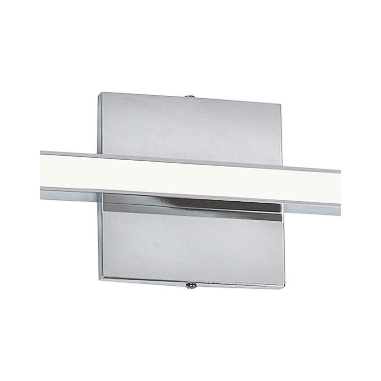Image 3 Dainolite Arandel 33 1/2" Wide Polished Chrome LED Bath Bar more views