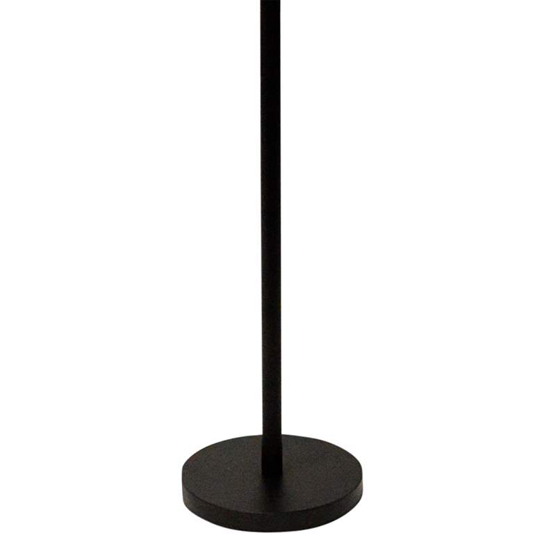 Image 4 Dainolite Budding Branch 70 1/2" Black Metal 5-Light Floor Lamp more views