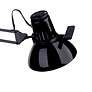 Dainolite Caven 36" Adjustable Gloss Black Architect&#39;s Clamp Lamp
