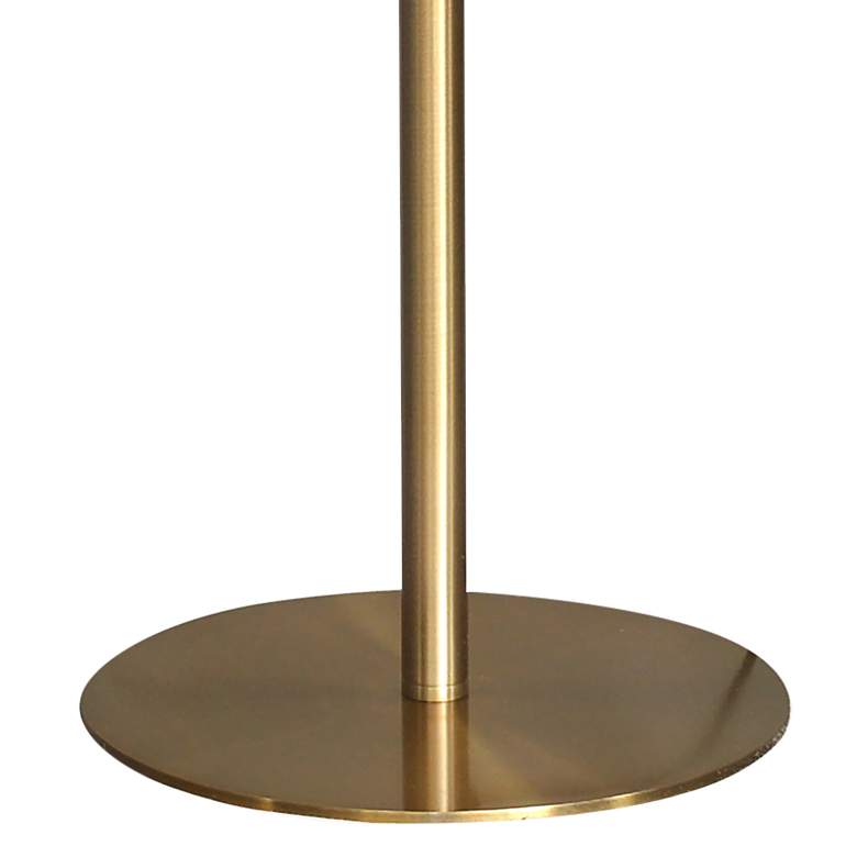 Image 4 Dainolite Constance 19 3/4 inch Brass Modern LED Accent Lamp with Dimmer more views