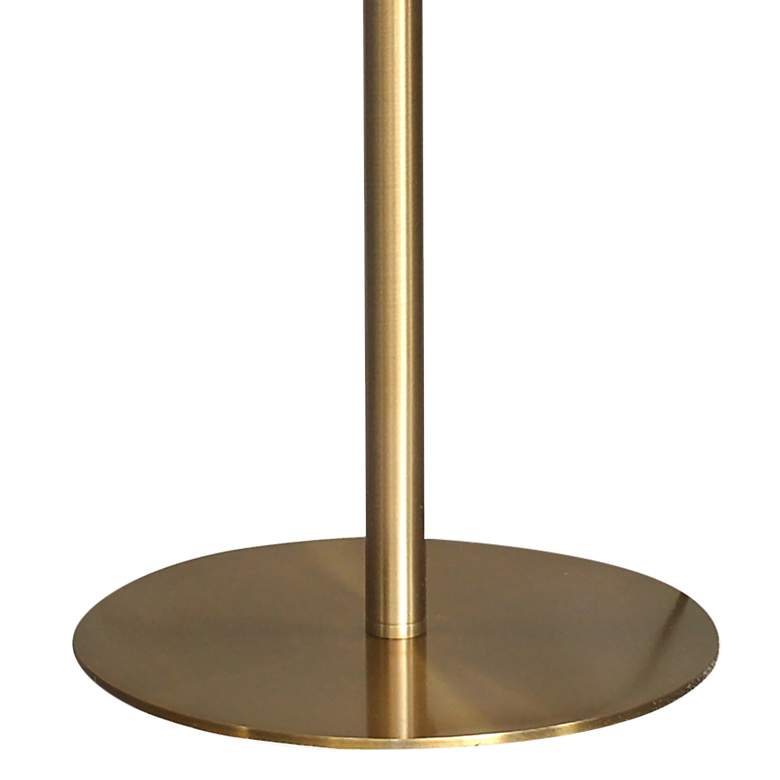 Image 4 Dainolite Constance 19 3/4" Brass Modern LED Accent Lamp with Dimmer more views