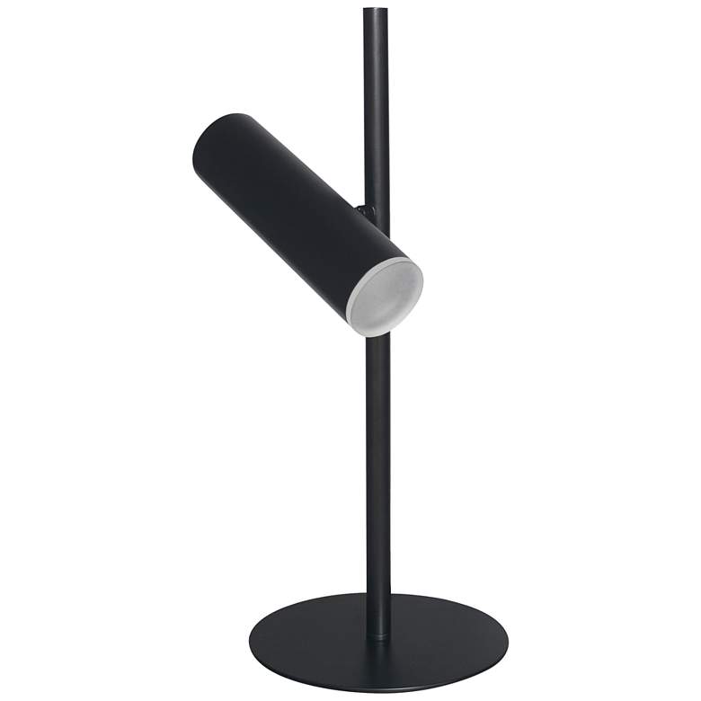 Image 2 Dainolite Constance 19 3/4" High Matte Black LED Accent Table Lamp
