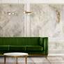 Dainolite Emma 41" Wide Modern Aged Brass 4-Light Linear Pendant