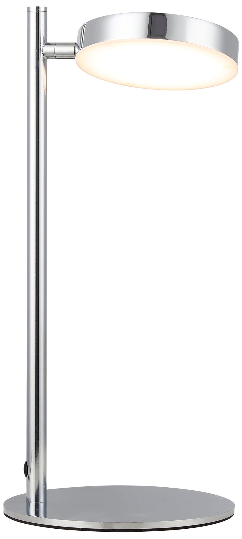 Image 3 Dainolite Fia 15" High Satin Chrome Modern LED Desk or Table Lamp more views