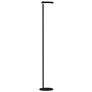 Dainolite Fia 60 1/2" High Matte Black Modern LED Floor Lamp