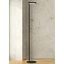 1_Dainolite Fia 60 1/2" High Matte Black Modern LED Floor Lamp