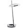 Dainolite Finley 22" High Satin Chrome Finish Modern LED Table Lamp