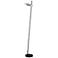 Dainolite Finley 60" High Matte Black Modern Floor Lamp