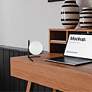 3_Dainolite Folgar 10.75" High Matte Black Modern Accent Table Lamp more views