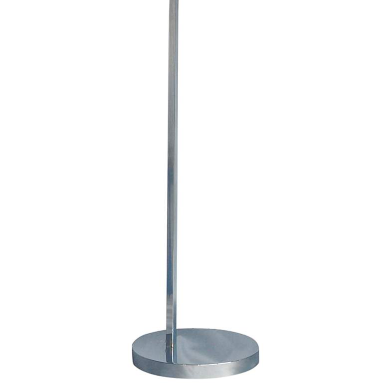 Image 4 Dainolite Gentle Bend 70 inch Polished Chrome LED Arc Floor Lamp more views