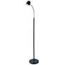 2_Dainolite Noah 53" Black Modern Gooseneck Arm LED Floor Lamp