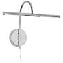 1_Dainolite Talla 17 1/2" Wide Polished Chrome Plug-In LED Picture Light