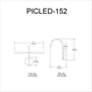2_Dainolite Talla 17 1/2" Wide Polished Chrome Plug-In LED Picture Light more views