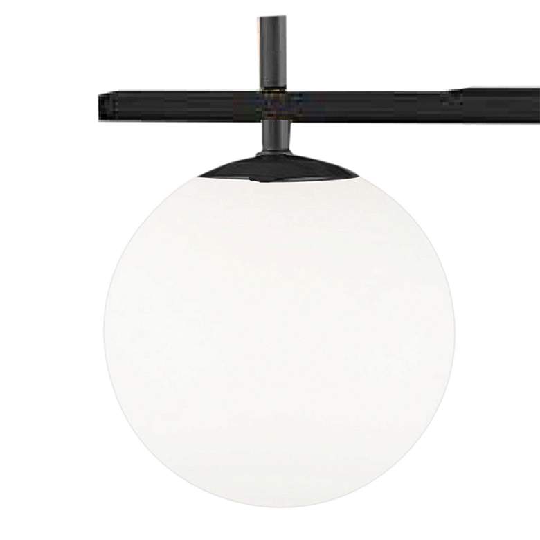 Image 2 Dainolite Vivaldi 32 1/2" Wide Matte Black 4-Light Bath Light more views