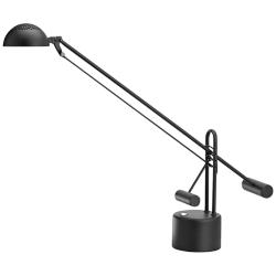 Dainolite Zelda 28&quot; Black Adjustable Arm Modern LED Desk Lamp