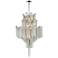 Daisy 16 Light Down Chandelier With Chrome Finish