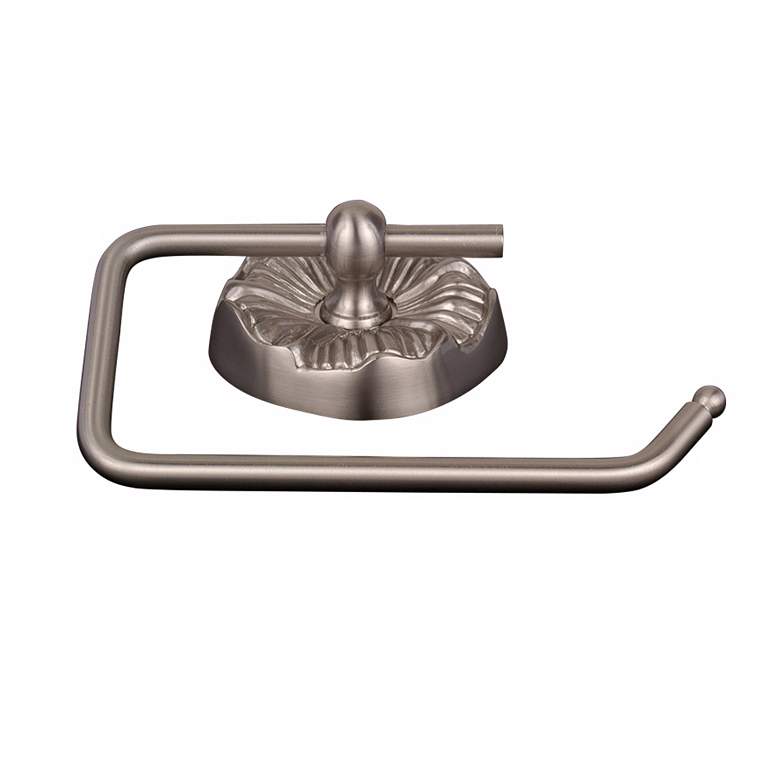 Image 1 Daisy Pewter Euro-Style Toilet Paper Holder