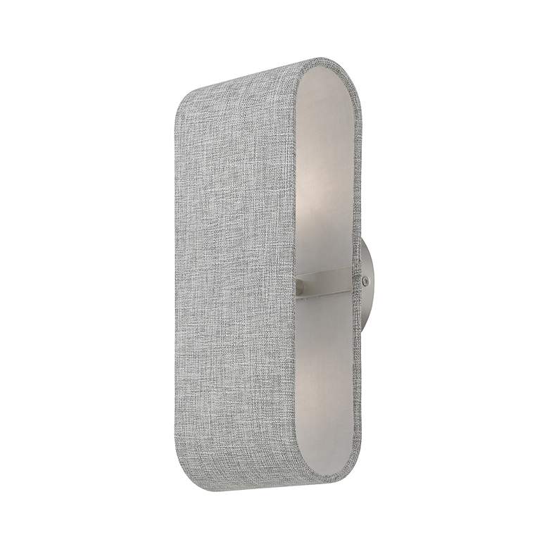 Image 6 Dakota 2 Light Brushed Nickel ADA Sconce more views