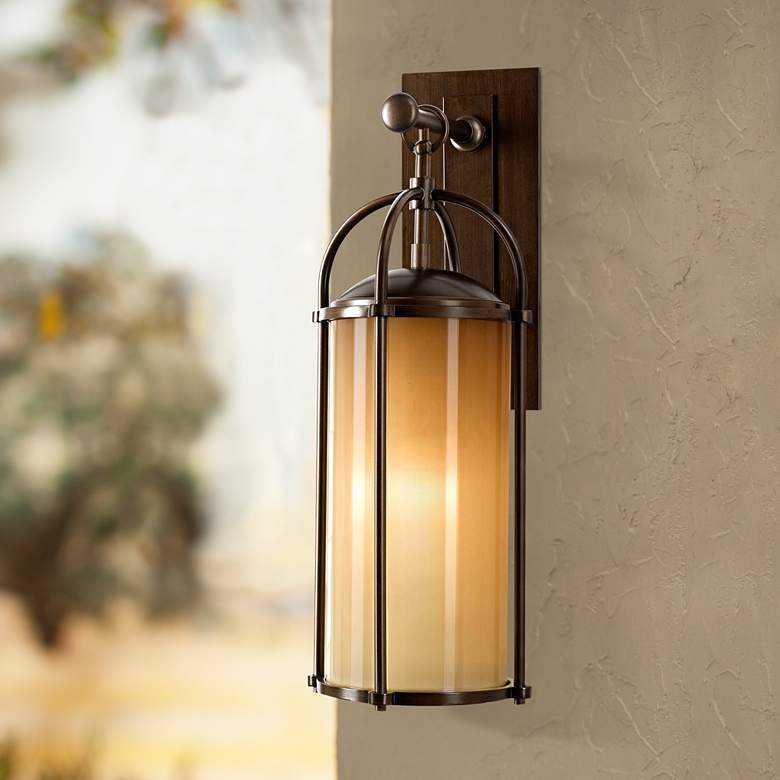 Image 1 Dakota 20 3/4 inch High Outdoor Wall Light