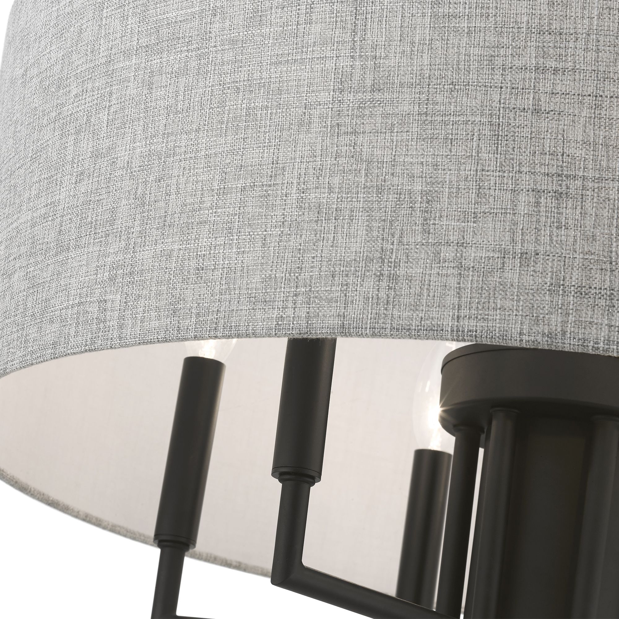 Image 6 Dakota 7 Light Black Pendant Chandelier more views