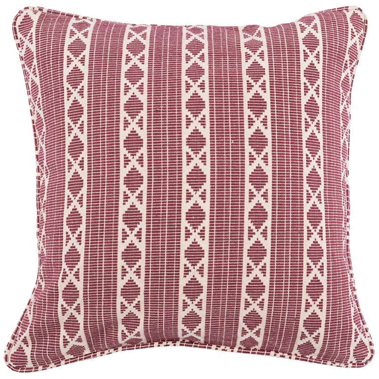 Image 1 Dakota Berry 22 inch Square Decorative Pillow