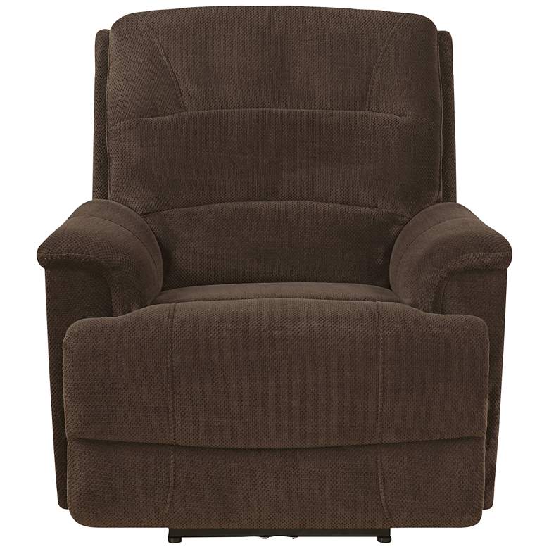 Image 1 Dakota Chocolate Brown Power Lift Recliner with USB Port