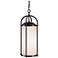 Dakota Espresso 23" High Outdoor Hanging Light