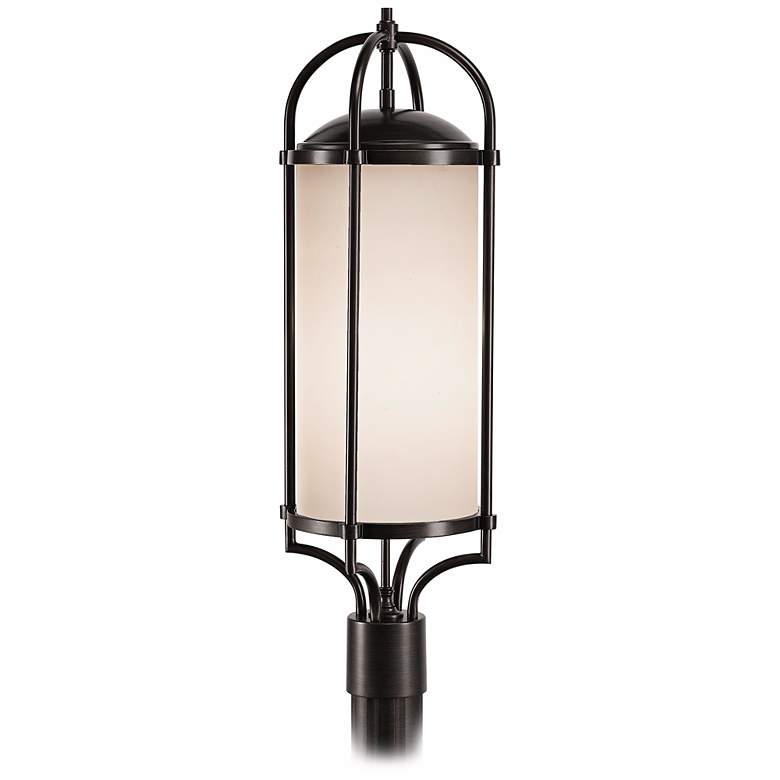 Image 1 Dakota Espresso 28 1/4 inch High Outdoor Post Light