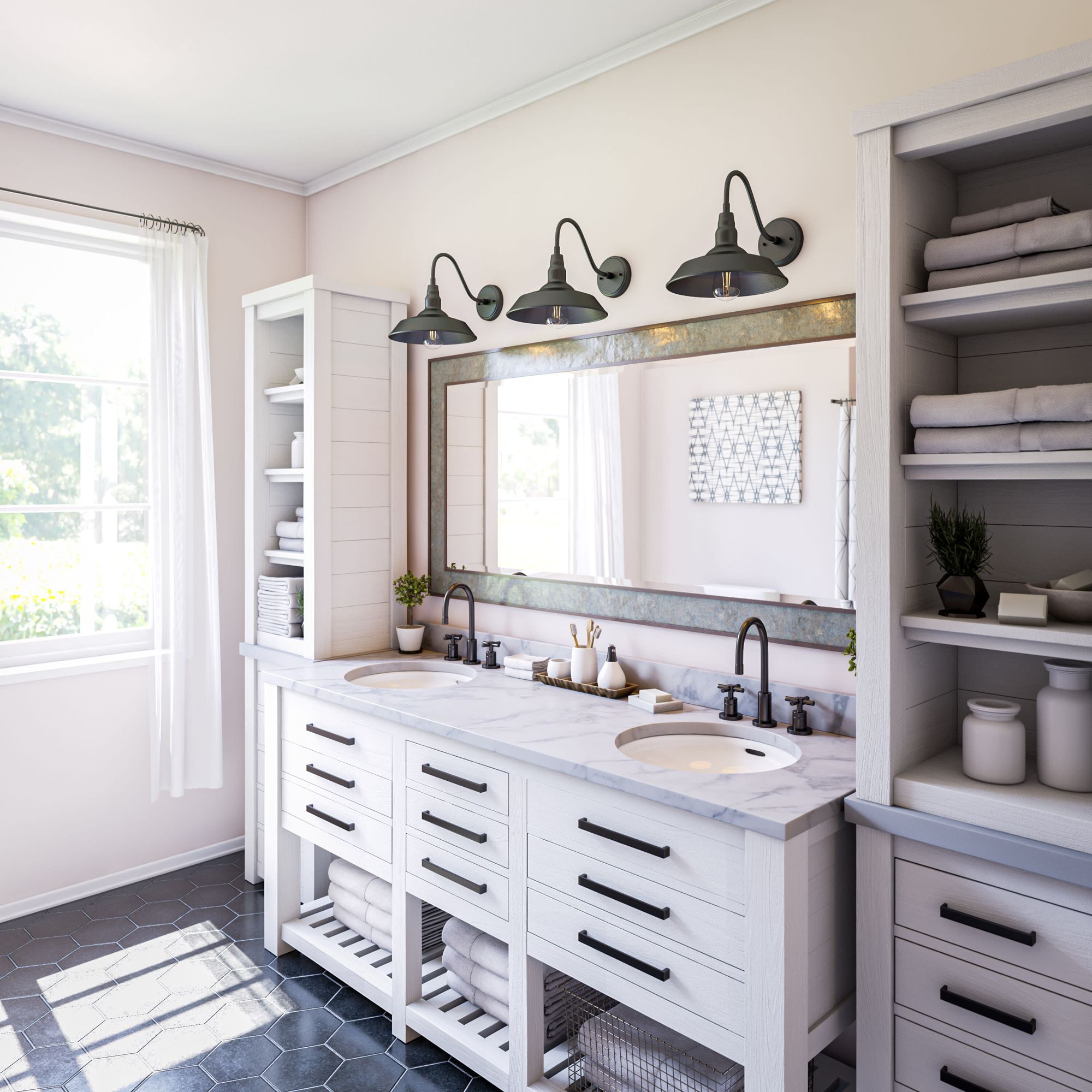 Image 3 Dale 1 Light Wall Lantern BL more views