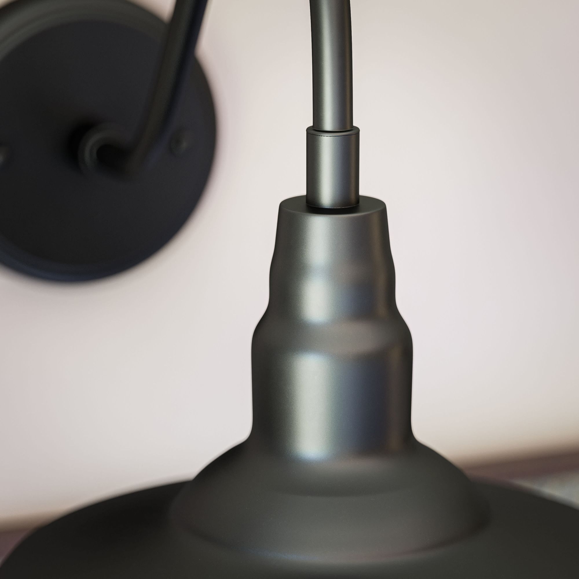 Dale 1 Light Wall Lantern BL