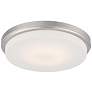 Dale; LED Flush Fixture with Opal Frosted Glass
