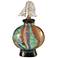 Dale Tiffany 10 1/4" High Multi-Color Crackle Perfume Bottle
