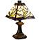Dale Tiffany 11" Tall Irene Mini Tiffany Accent Lamp