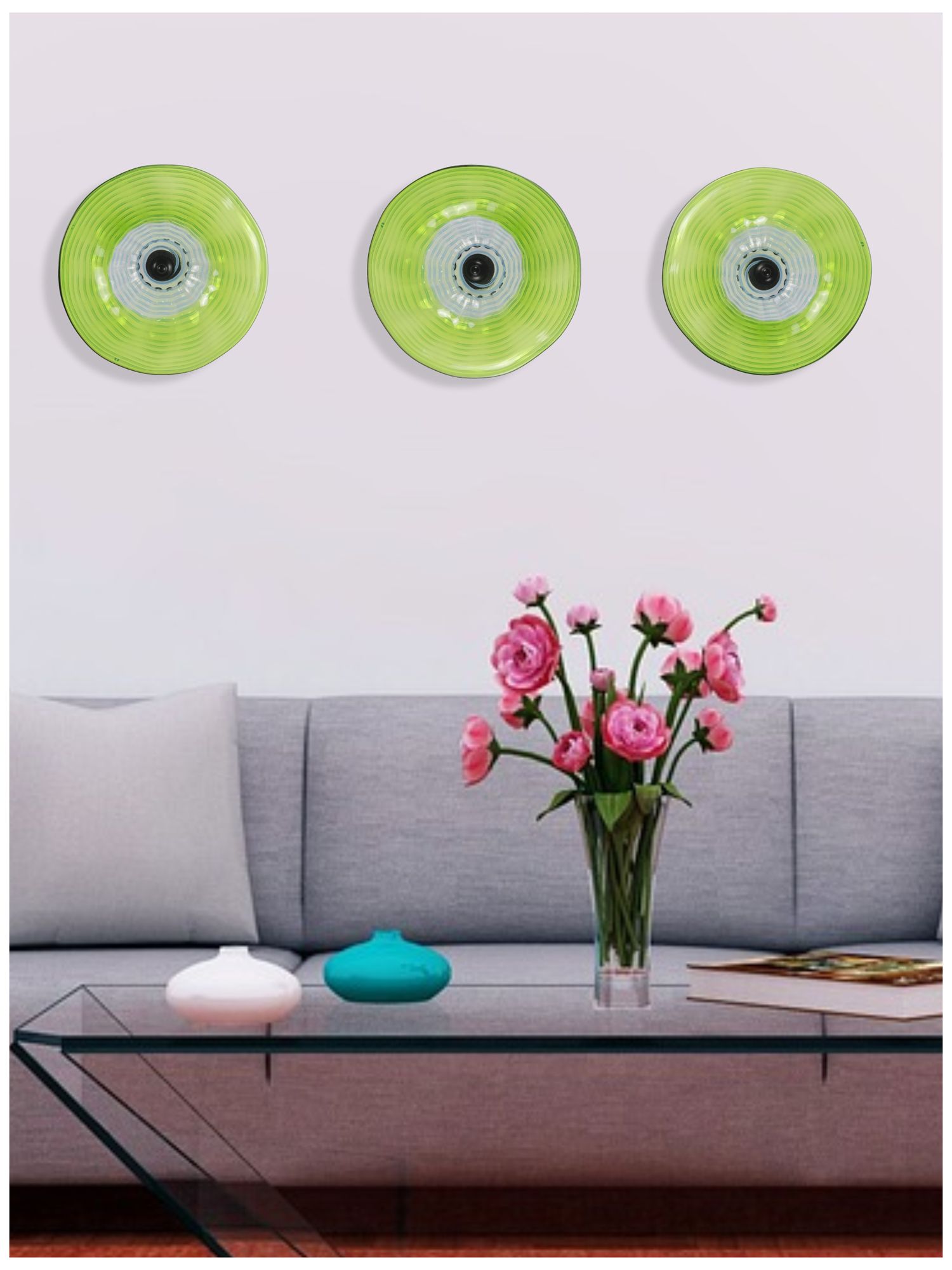 Image 2 Dale Tiffany 12" Pollena Hand Blown Art more views