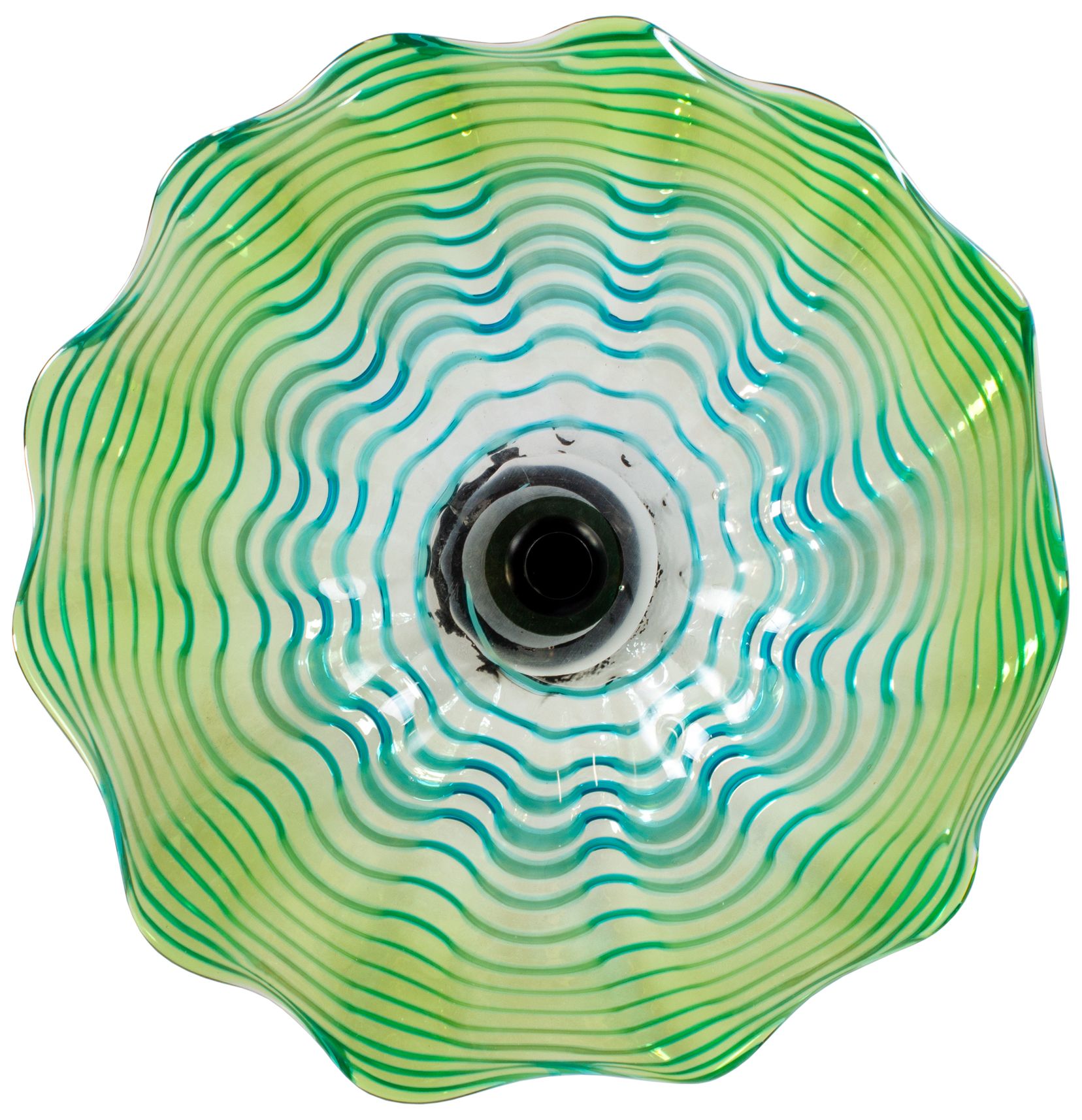 Image 4 Dale Tiffany 12" Pollena Hand Blown Art more views