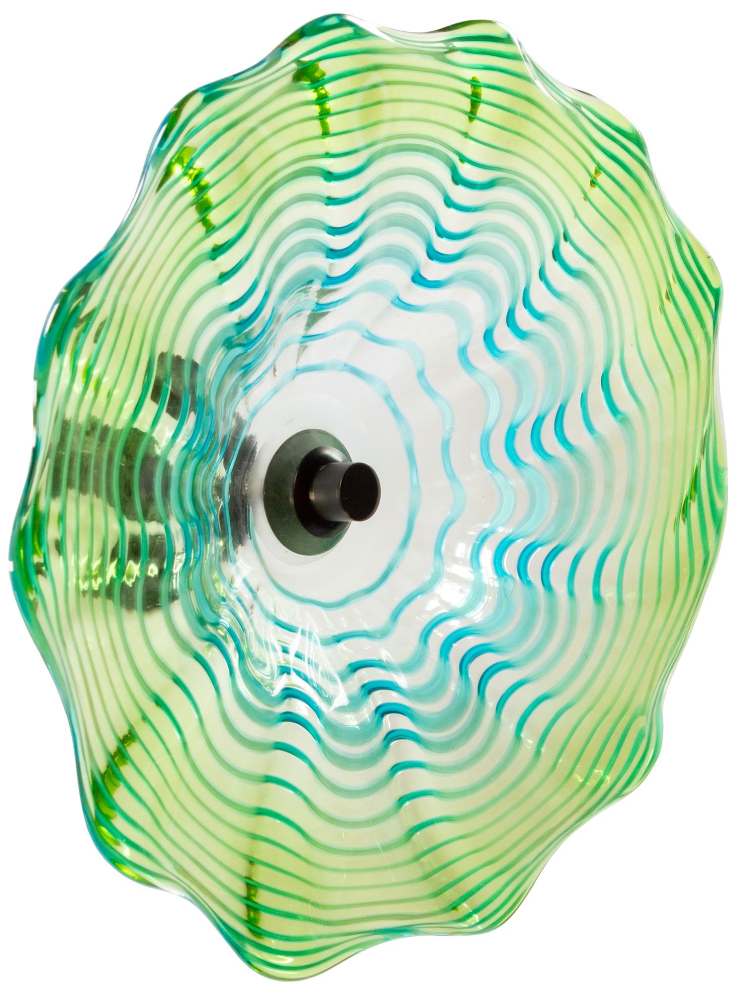 Image 5 Dale Tiffany 12" Pollena Hand Blown Art more views