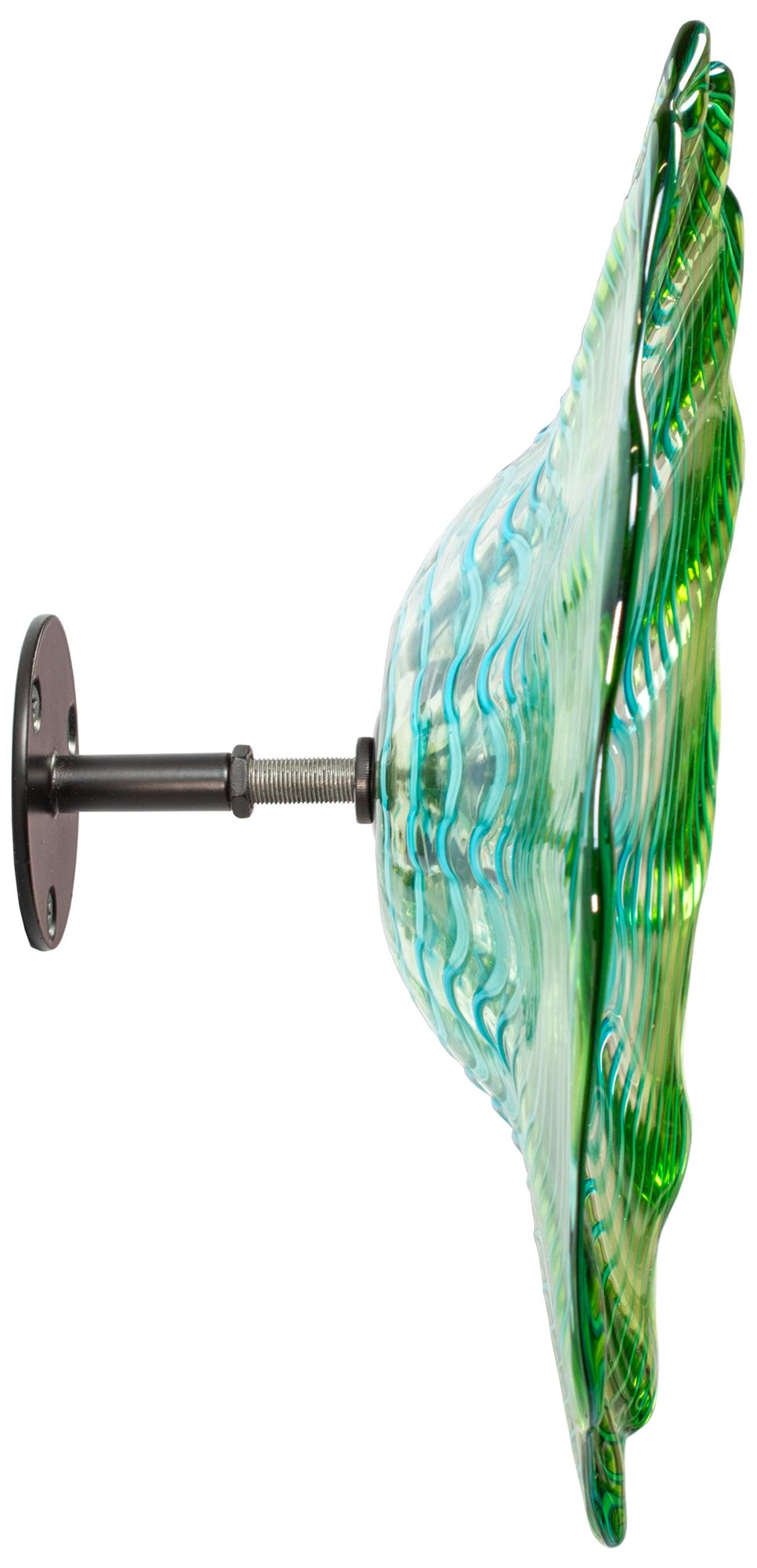 Image 7 Dale Tiffany 12" Pollena Hand Blown Art more views