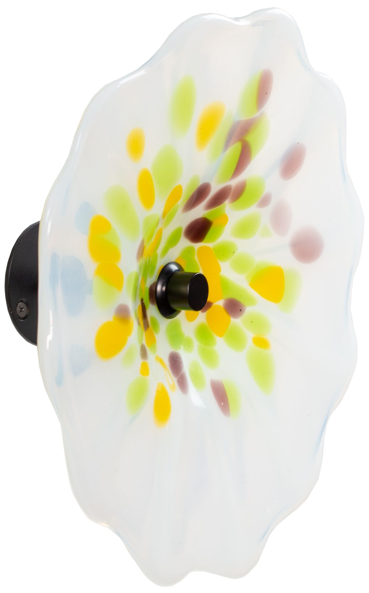 Image 6 Dale Tiffany 12" Viejo Hand Blown Art Gl more views