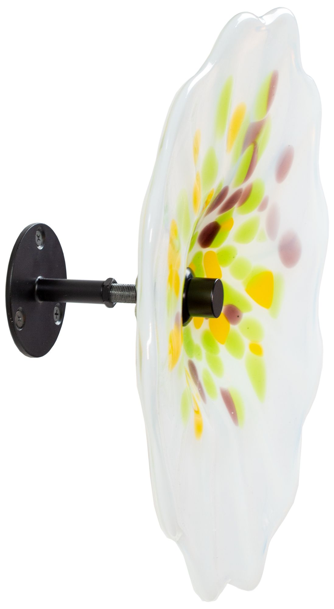 Image 7 Dale Tiffany 12" Viejo Hand Blown Art Gl more views