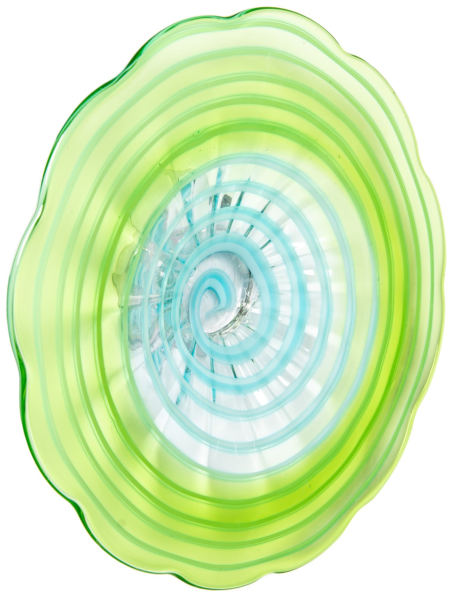 Image 5 Dale Tiffany 12" Waterfront Hand Blown Art Glass Wall Decor more views