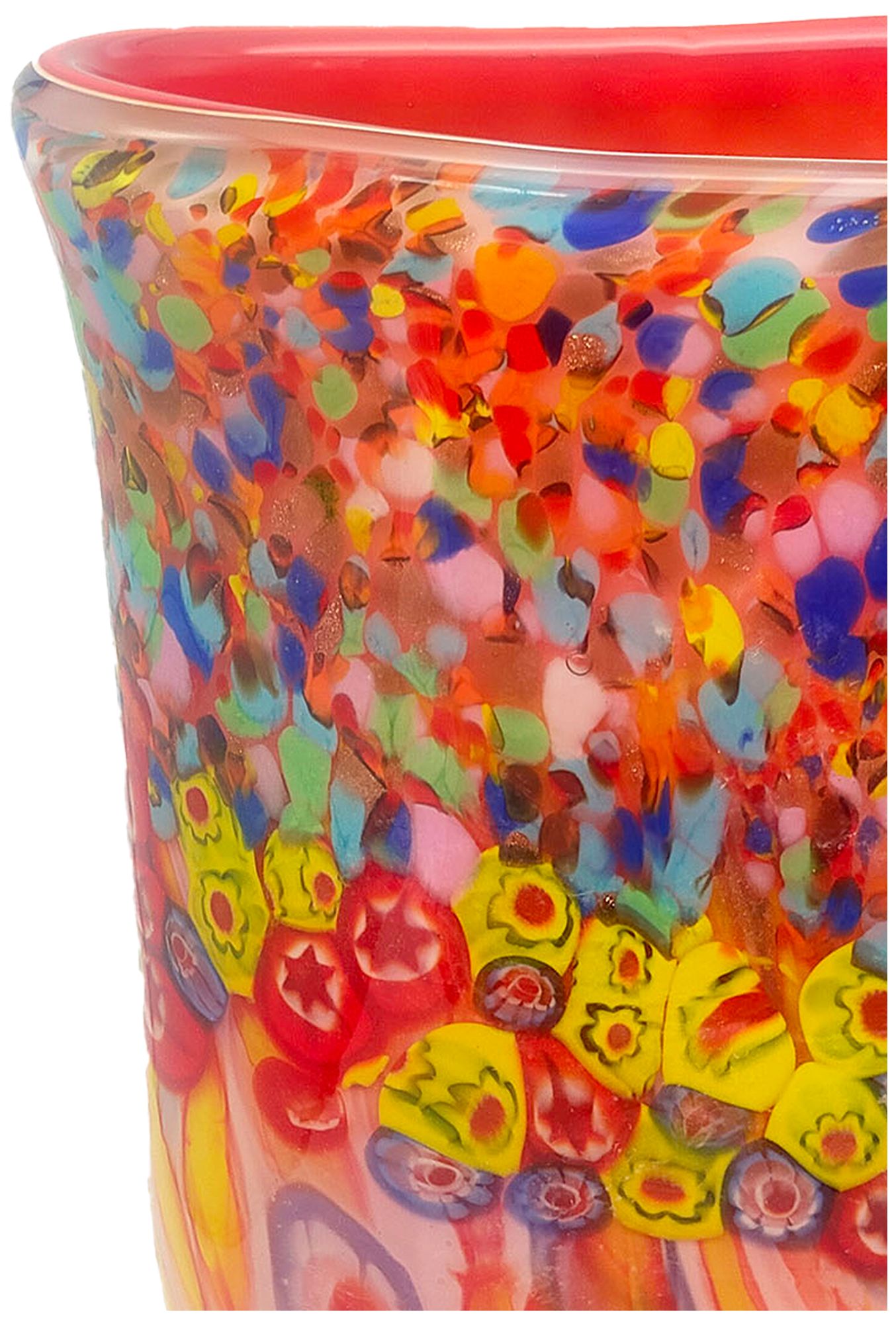 Dale Tiffany 13.75" Tall Salt Creek Hand Blown Art Glass Vase